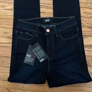 NWT Paige Hoxton High-Rise Skinny Jeans Transcend